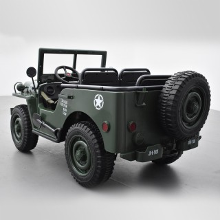 JEEP WILLYS 3 PLACES 24V ELECTRIQUE