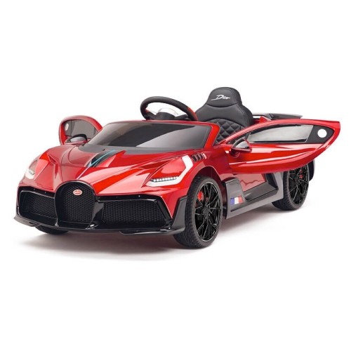 Voiture électrique enfant Bugatti Divo 12 volts rouge