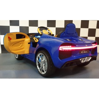 Voiture électrique enfants Bugatti CHIRON Bleu