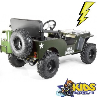 Jeep électrique enfants  + amortisseurs