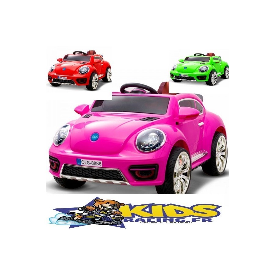 Style New Beetle Verte , voiture Electrique enfants