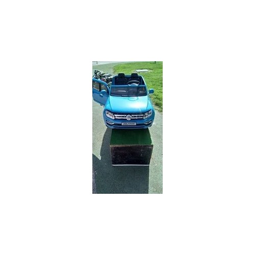 Amarok Voiture électrique 12V Volkswagen Bleu - Pack Luxe