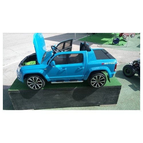 Amarok Voiture électrique 12V Volkswagen Bleu - Pack Luxe