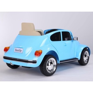 Volkswagen Beetle Classic Bleu 12 volts