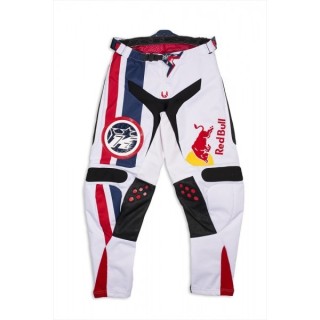 Pantalon Vintage blanc Kini Red Bull
