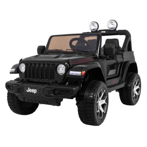 Jeep Wrangler Rubicon 12 volts Noir