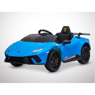 Voiture électrique enfant Lamborghini Huracan Bleu
