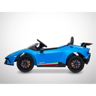Voiture électrique enfant Lamborghini Huracan Bleu
