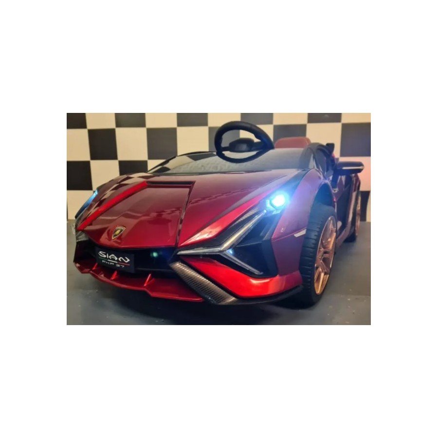 copy of Lamborghini Aventador 90 watts + MP4 voiture enfant